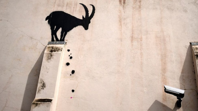 Banksy Unveils New Artwork in West London